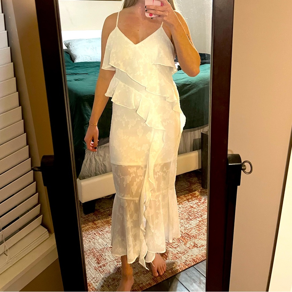 White Lace Dress